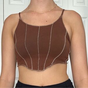 Women's Corset Crop Top - XS/S